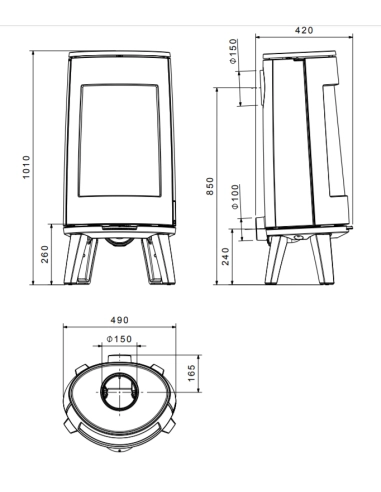 Піч Dovre BOLD 300