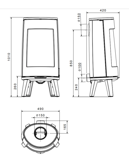 Піч Dovre BOLD 300