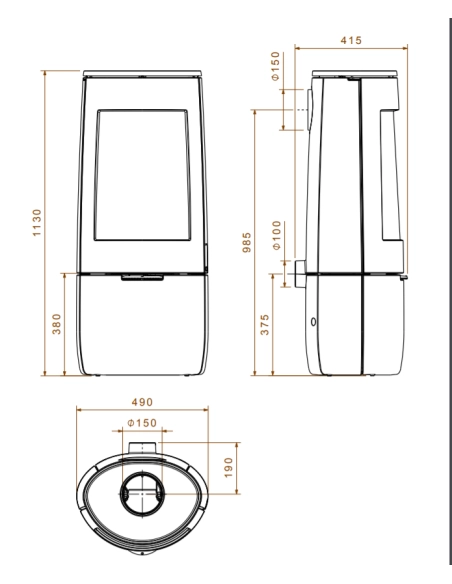 Піч Dovre BOLD 400